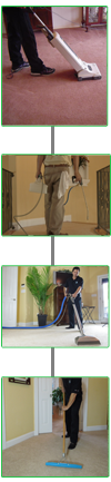 our carpet cleaning process